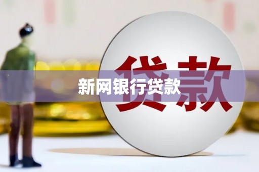 门头沟新网银行贷款