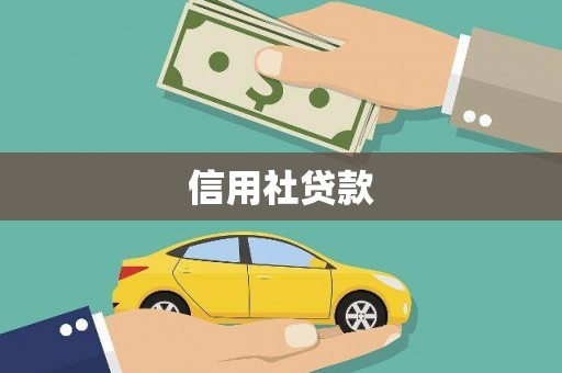 苍南信用社贷款