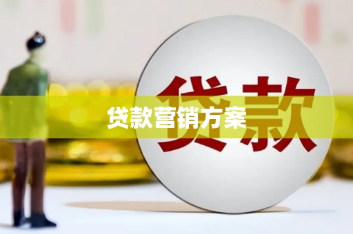 连云贷款营销方案