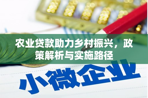 汕尾农业贷款助力乡村振兴，政策解析与实施路径