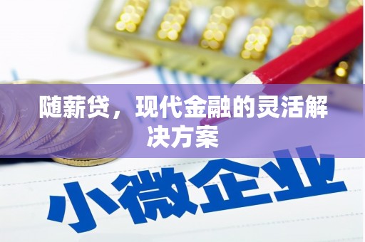英德随薪贷，现代金融的灵活解决方案