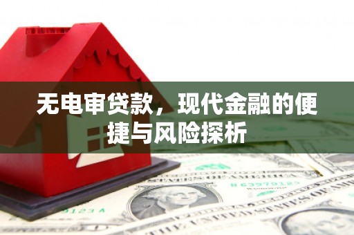 三沙无电审贷款，现代金融的便捷与风险探析