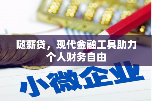天元随薪贷，现代金融工具助力个人财务自由