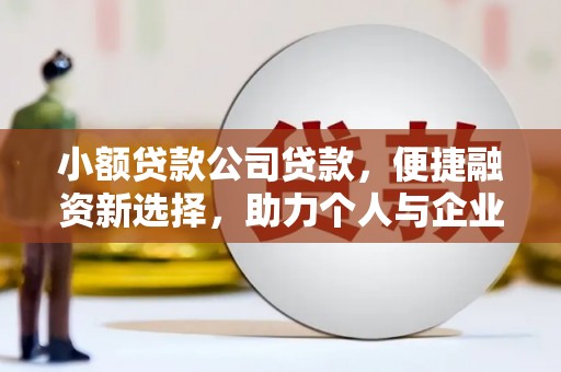 泾县小额贷款公司贷款，便捷融资新选择，助力个人与企业成长