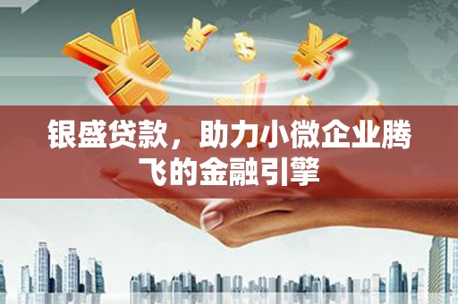 安仁银盛贷款，助力小微企业腾飞的金融引擎