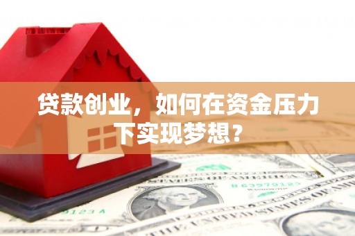 六安贷款创业，如何在资金压力下实现梦想？