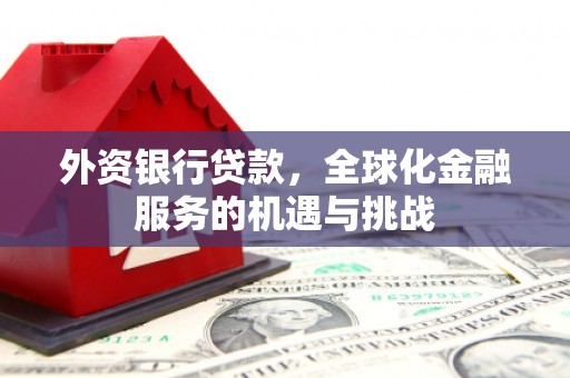 吴起外资银行贷款，全球化金融服务的机遇与挑战
