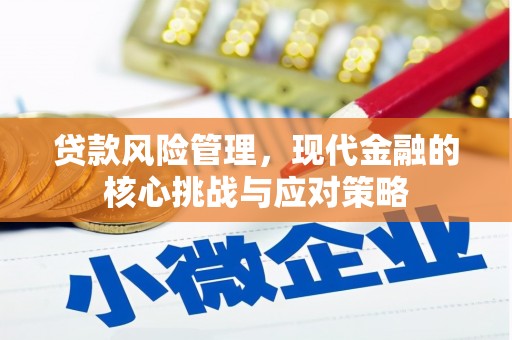 永济贷款风险管理，现代金融的核心挑战与应对策略