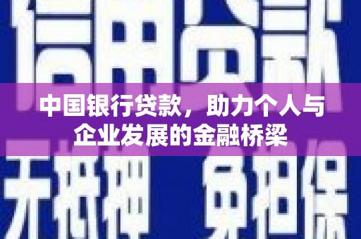洮北中国银行贷款，助力个人与企业发展的金融桥梁