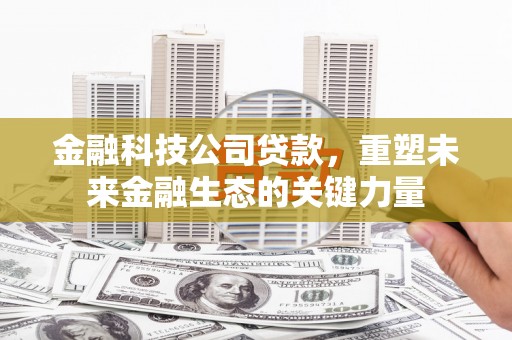 花山金融科技公司贷款，重塑未来金融生态的关键力量