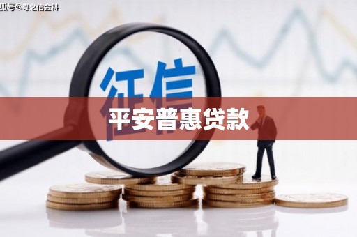 河西平安普惠贷款