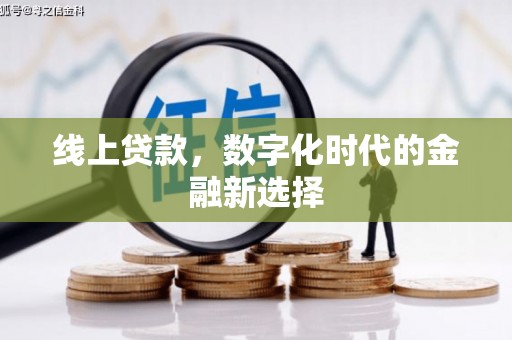 屏南线上贷款，数字化时代的金融新选择