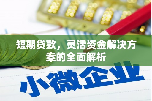 浮山短期贷款，灵活资金解决方案的全面解析
