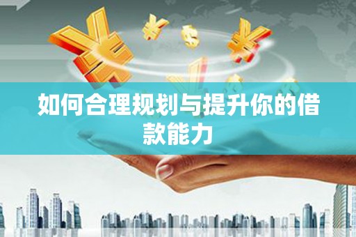 望奎如何合理规划与提升你的借款能力